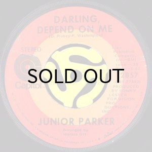 画像2: JUNIOR PARKER / THE OUTSIDE MAN b/w DARLING, DEPEND ON ME (45's) (2)