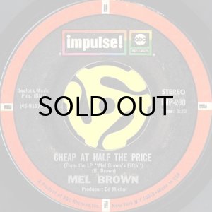 画像2: MEL BROWN / LUV POTION b/w CHEAP AT HALF THE PRICE (45's (2)