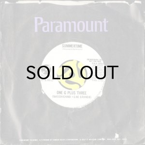 画像3: ONE G PLUS THREE (MASCHICANO + ONE GRINGO) / SUMMERTIME b/w POQUITO SOUL (45's) (WHITE PROMO) (3)