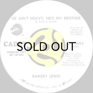 画像1: RAMSEY LEWIS / HE AIN'T HEAVY, HE'S MY BROTHER b/w UP IN YONDER (45's) (WHITE PROMO) (1)