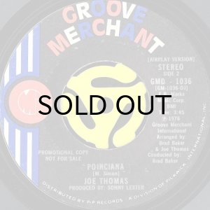 画像2: JOE THOMAS / POINCIANA (45's) (PROMO) (2)
