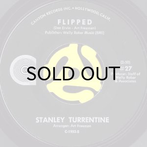 画像1: STANLEY TURRENTINE / FLIPPED b/w MY CHERIE AMOUR (45's) (1)