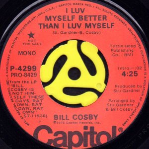 画像1: BILL COSBY / I LUV MYSELF BETTER THAN I LUV MYSELF (45's) (PROMO) (1)