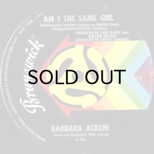 画像1: BARBARA ACKLIN / AM I THE SAME GIRL (45's) (1)
