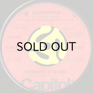 画像2: BARRETT STRONG / SURRENDER (45's) (PROMO) (2)