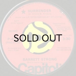 画像1: BARRETT STRONG / SURRENDER (45's) (PROMO) (1)