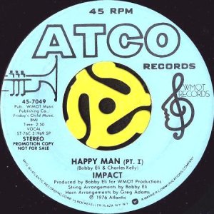 画像1: IMPACT / HAPPY MAN (45's) (PROMO) (1)