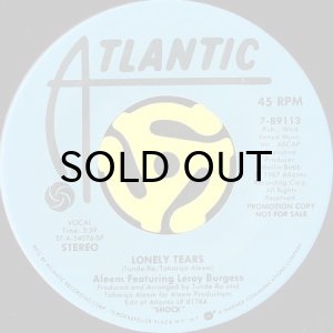 画像2: ALEEM feat. LEROY BURGESS / LONELY TEARS (45's) (PROMO) (2)