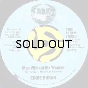 画像2: EDDIE HORAN / THE DANCER b/w MAN WITHOUT HIS WOMAN (45's) (2)