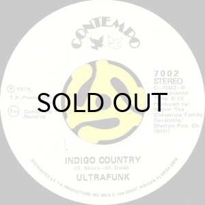 画像2: ULTRAFUNK / GOTHAM CITY BOOGIE b/w INDIGO COUNTRY (45's) (2)