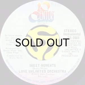 画像2: LOVE UNLIMITED ORCHESTRA / LOVE'S THEME b/w SWEET MOMENTS (45's) (VINYL PRESS) (2)