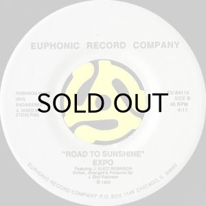 画像2: EXPO featuring J. ELIOT ROBINSON / ALWAYS THINKING OF YOU b/w ROAD TO SUNSHINE (45's) (2)