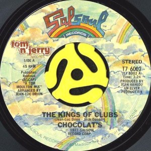 画像1: CHOCOLAT'S / THE KINGS OF CLUBS b/w ORFEU NEGRO (45's) (1)