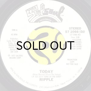 画像1: RIPPLE / TODAY (45's) (WHITE PROMO) (1)