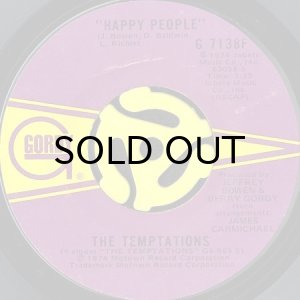 画像1: THE TEMPTATIONS / HAPPY PEOPLE (45's) (1)