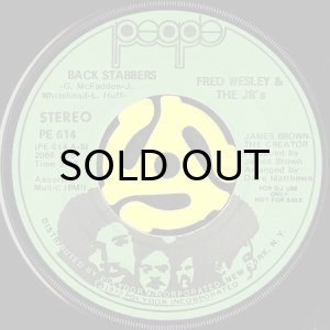 画像2: FRED WESLEY & THE J.B.'S / BACK STABBERS (45's) (PROMO) (2)