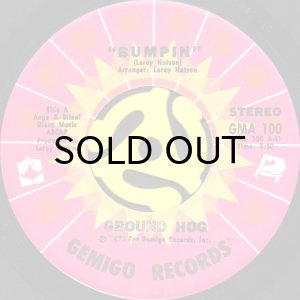 画像1: GROUND HOG / BUMPIN (45's) (1)