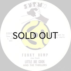 画像2: LITTLE JOE COOK AND THE THRILLERS / CRAZY BABY b/w FUNKY HUMP (45's) (2)
