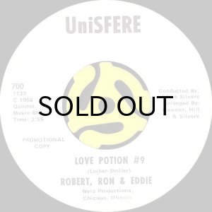 画像2: ROBERT, RON & EDDIE / LOVE POTION #9 (45's) (WHITE PROMO) (2)