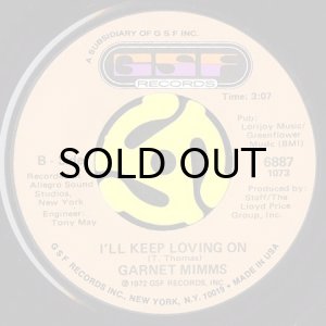 画像2: GARNET MIMMS / SOMEBODY, SOMEPLACE b/w I'LL KEEP LOVING ON (45's) (2)