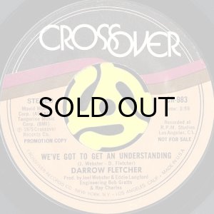 画像2: DARROW FLETCHER / WE'VE GOT TO GET AN UNDERSTANDING (45's) (PROMO) (2)