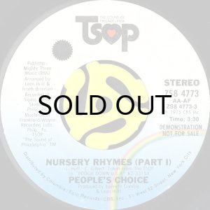 画像2: PEOPLE'S CHOICE / NURSERY RHYMES (45's) (PROMO) (2)