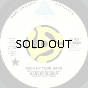 画像2: HARVEY MASON / PACK UP YOUR BAGS (45's) (WHITE PROMO) (2)