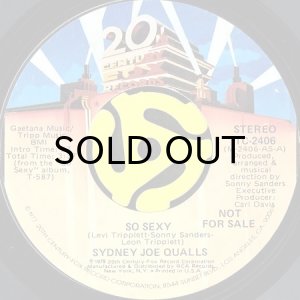 画像2: SYDNEY JOE QUALLS / SO SEXY (45's) (PROMO) (2)