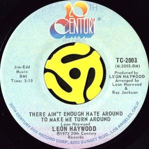 画像2: LEON HAYWOOD / ONE WAY TICKET TO LOVE LAND (45's) (2)