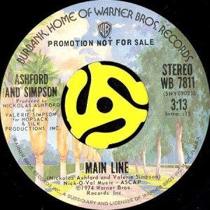画像2: ASHFORD & SIMPSON / MAIN LINE (45's) (PROMO) (2)