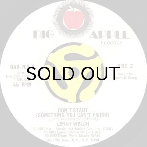 画像2: LENNY WELCH / JUST WHAT I NEED (45's) (2)