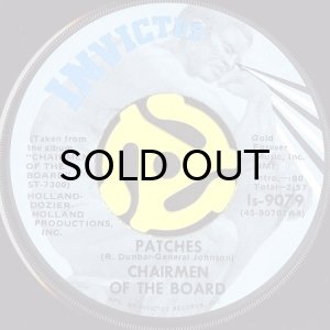 画像1: CHAIRMEN OF THE BOARD / PATCHES (45's) (1)