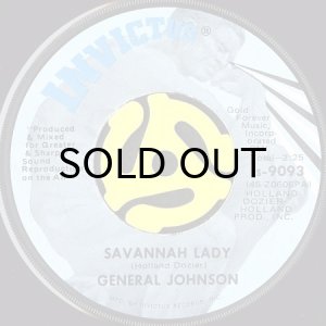 画像2: GENERAL JOHNSON / I'M IN LOVE DARLING b/w SAVANNAH LADY (45's) (2)