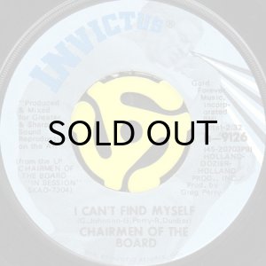 画像2: CHAIRMEN OF THE BOARD / LET ME DOWN EASY b/w I CAN'T FOUND MYSELF (45's) (2)