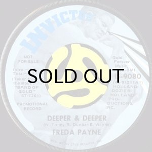 画像2: FREDA PAYNE / DEEPER & DEEPER (45's) (PROMO) (2)