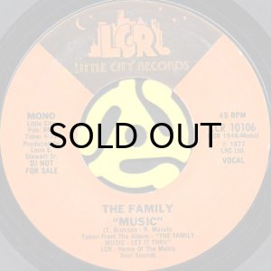 画像1: THE FAMILY / MUSIC (45's) (PROMO) (1)