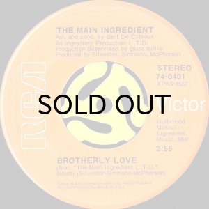 画像2: THE MAIN INGREDIENT / I'M SO PROUD b/w BROTHERLY LOVE (45's) (2)