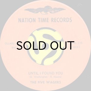 画像2: THE FIVE WAGERS / YOU'RE MY WORLD (45's) (2)