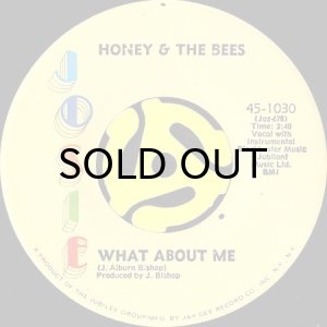 画像2: HONEY & THE BEES / IT'S GONNA TAKE A MIRACLE b/w WHAT ABOUT ME (45's) (2)
