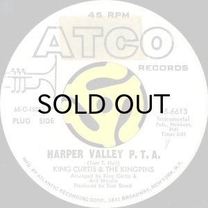 画像2: KING CURTIS & THE KINGPINS / MAKIN' HEY b/w HARPER VALLEY P.T.A. (45's) (WHITE PROMO) (2)