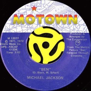 画像1: MICHAEL JACKSON / BEN (45's) (1)