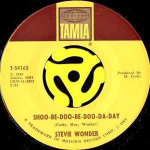 画像1: STEVIE WONDER / SHOO-BE-DOO-BE-DOO-DA-DAY b/w WHY DON'T YOU LEAD ME TO LOVE (45's) (1)