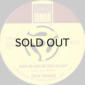 画像1: STEVIE WONDER / SHOO-BE-DOO-BE-DOO-DA-DAY b/w WHY DON'T YOU LEAD ME TO LOVE (45's) (1)