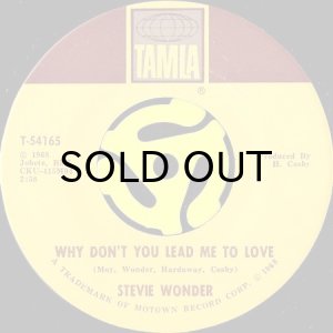 画像2: STEVIE WONDER / SHOO-BE-DOO-BE-DOO-DA-DAY b/w WHY DON'T YOU LEAD ME TO LOVE (45's) (2)