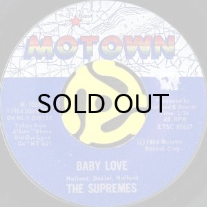 画像1: THE SUPREMES / BABY LOVE (45's) (1)