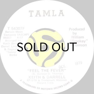 画像2: KEITH & DARRELL / FEEL THE FEVER (45's) (WHITE PROMO) (2)