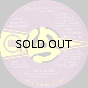 画像2: RICK JAMES / SUPER FREAK (45's) (2)