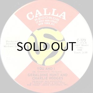 画像2: GERALDINE HUNT AND CHARLIE HODGES / TOGETHER (45's) (2)