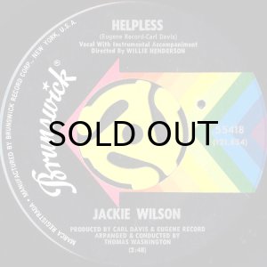 画像1: JACKIE WILSON / HELPLESS (45's) (1)