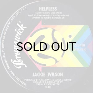 画像1: JACKIE WILSON / HELPLESS (45's) (1)